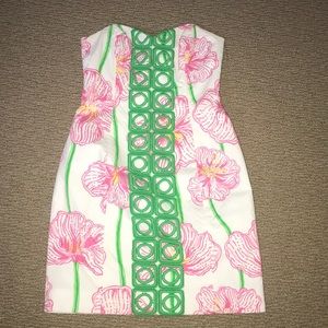 Lilly Pulitzer Strapless Dress Size 0